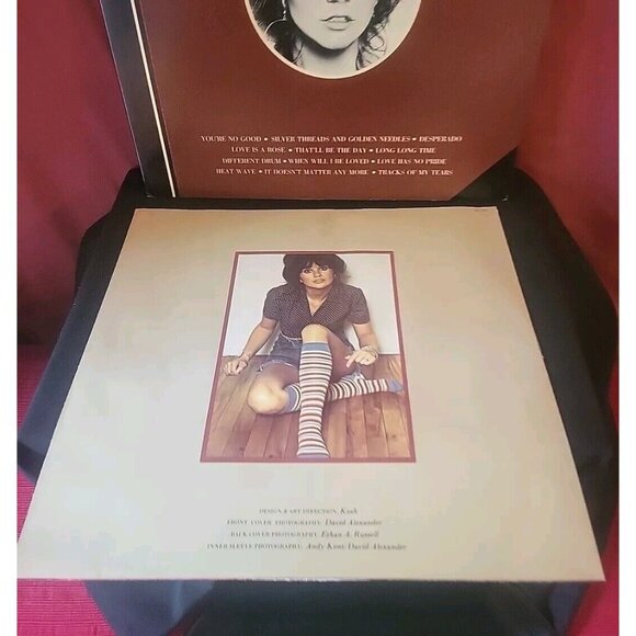 LINDA RONSTANDT Greatest Hits LP ASYLUM 6E-106 1976 - Picture 5 of 13